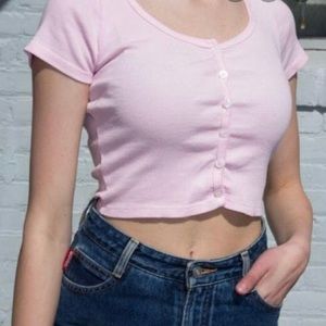 pink brandy melville top!